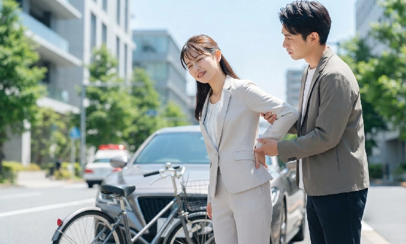 交通事故・労災にお悩みの方に向けた施術イメージ