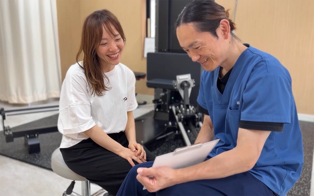 食事や生活習慣のアドバイスを行う栄養カウンセリングの様子