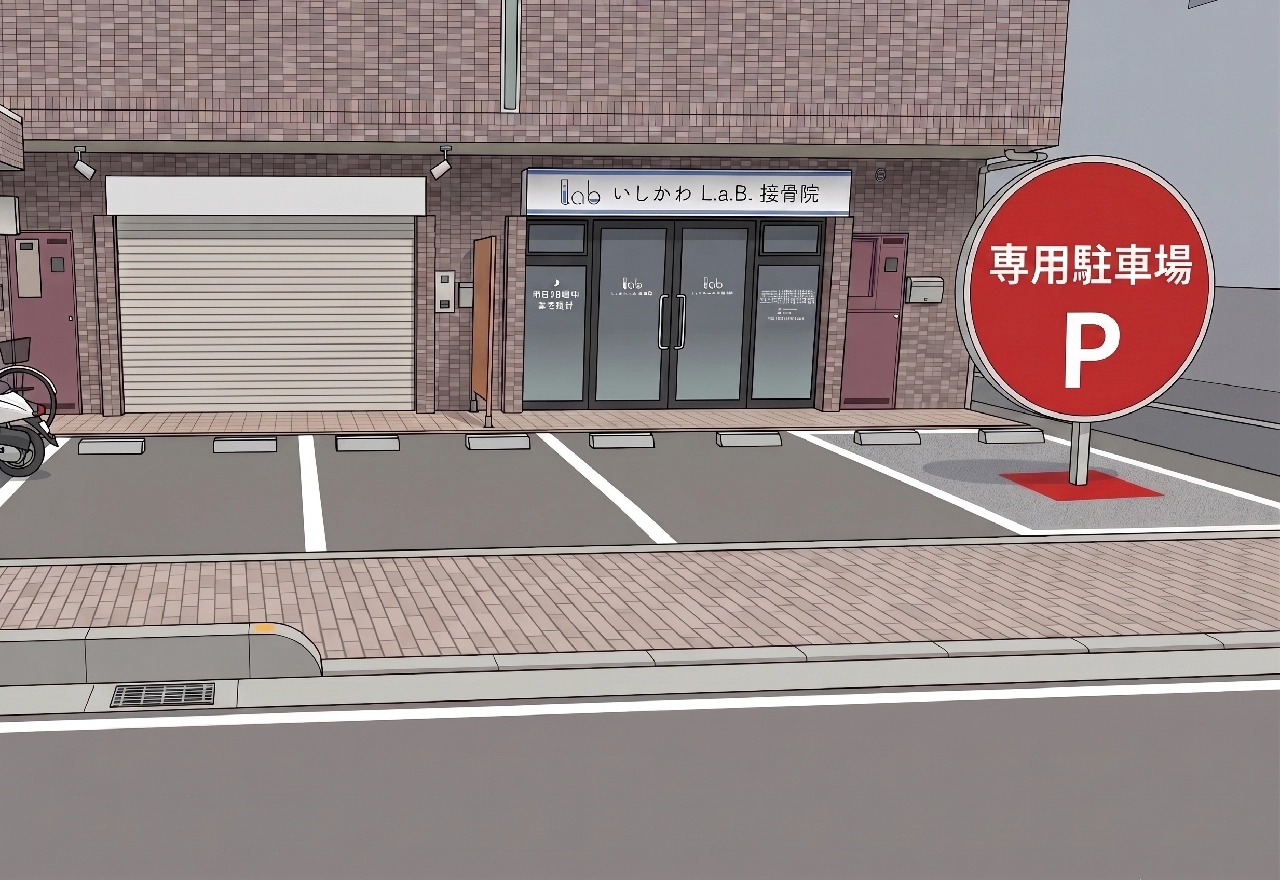 駐車場の案内図